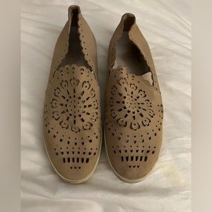 Joie Kidmore Slip On Suede Pierced Sneakers size 40